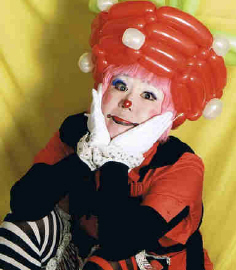 original, Strawberry Clown, Summer Shiratori, Summer the Clown, New York Clown, Theater Clown